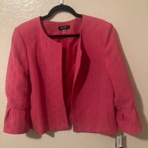 Nine West Coral Textured Blazer Stretch